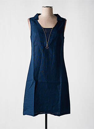 Rochie midi albastru MALOKA femeie