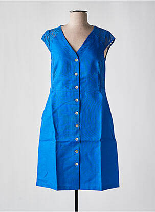 Rochie scurtă albastru MALOKA femeie