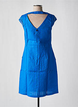 Rochie scurtă albastru MALOKA femeie