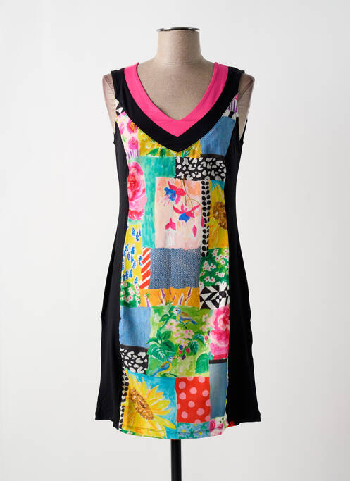 Rochie scurtă negru MALOKA femme