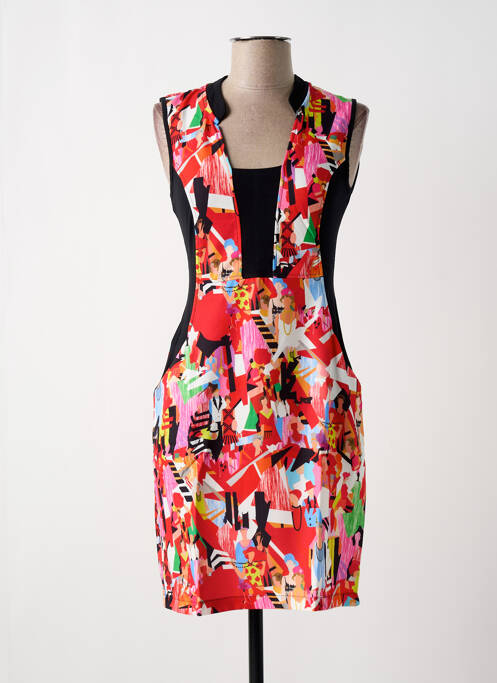 Rochie scurtă roșu MALOKA femeie