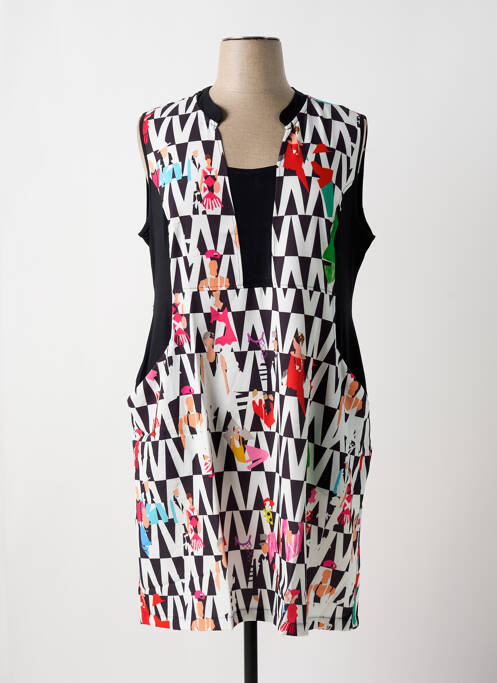 Rochie midi negru MALOKA femeie