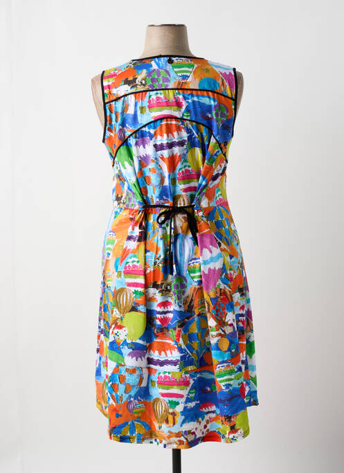 Rochie midi portocaliu MALOKA femeie