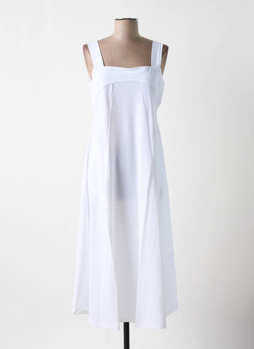 Rochie midi alb MALOKA femeie