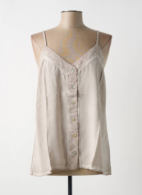 Top taupe MALOKA femeie