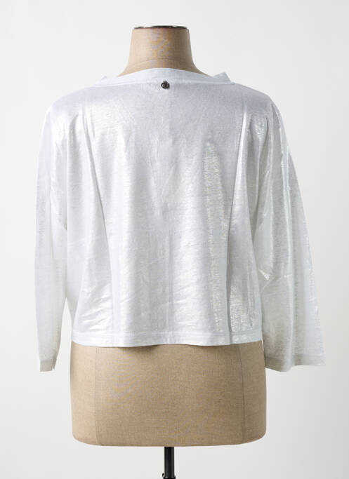 Bolero alb MALOKA femme