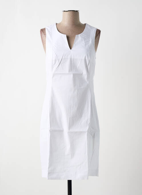 Rochie midi alb MALOKA femeie