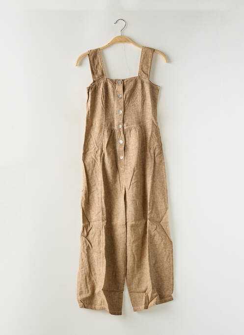 Salopetă-pantalon maro MALOKA femeie