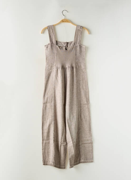 Salopetă-pantalon taupe MALOKA femeie