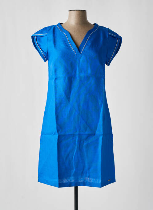 Rochie scurtă albastru MALOKA femeie