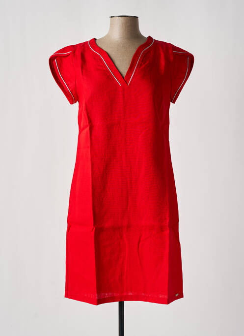 Rochie midi roșu MALOKA femeie