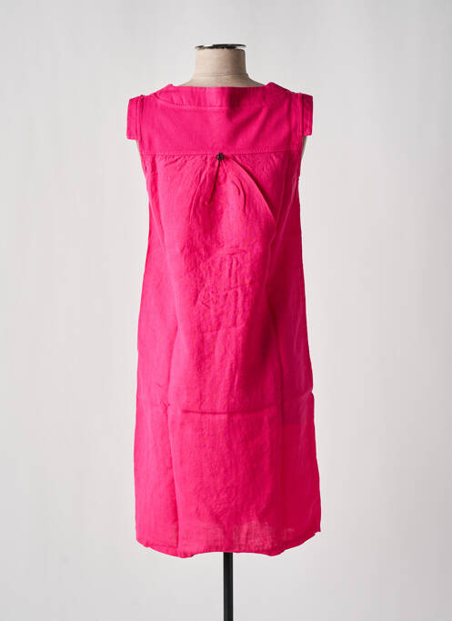 Rochie midi roz MALOKA femeie