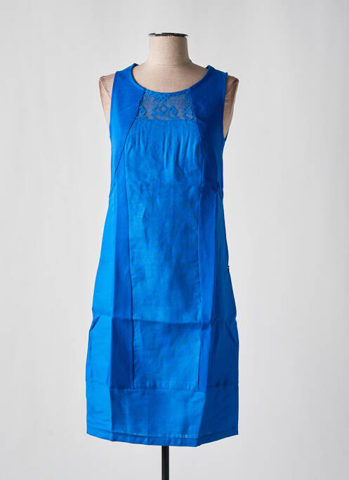 Rochie midi albastru MALOKA femeie