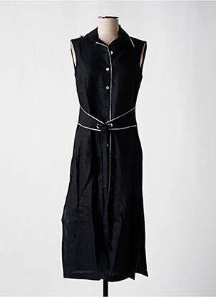 Rochie midi negru MALOKA femeie