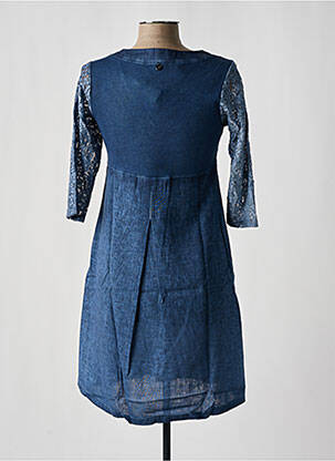 Rochie midi albastru MALOKA femeie