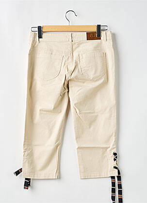 Pantalon trei sferturi bej PAUL BRIAL femeie