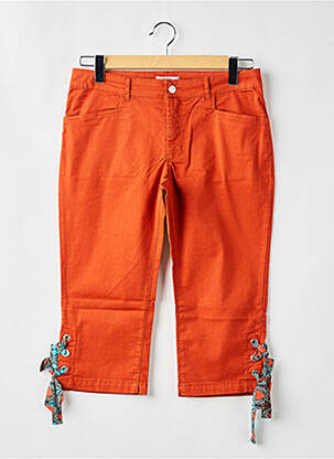 Pantalon trei sferturi portocalie PAUL BRIAL femeie
