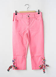 Pantalon trei sferturi roz PAUL BRIAL femme