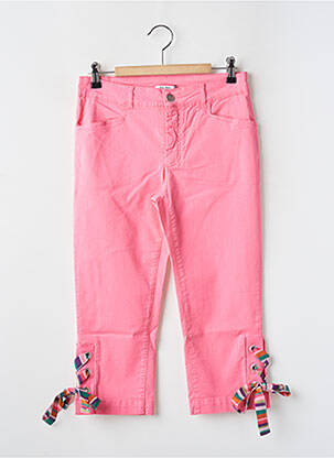 Pantalon trei sferturi roz PAUL BRIAL femeie