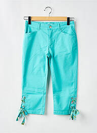 Pantalon trei sferturi albastru PAUL BRIAL femme