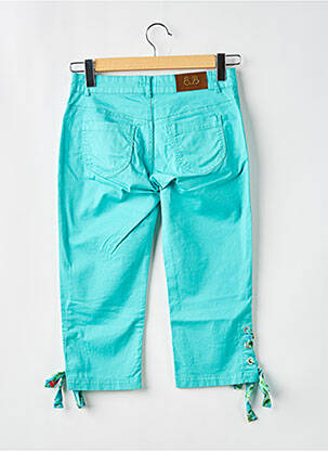 Pantalon trei sferturi albastru PAUL BRIAL femeie