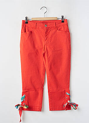 Pantalon trei sferturi roșu PAUL BRIAL femeie