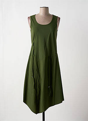 Rochie midi kaki MALOKA femeie