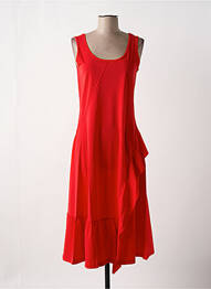 Rochie midi roșu MALOKA femme
