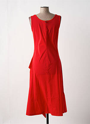 Rochie midi roșu MALOKA femeie