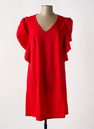 Rochie scurtă roșu MALOKA femeie