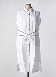Rochie midi alb MALOKA femeie