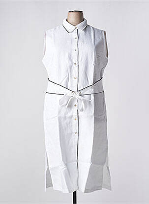 Rochie midi alb MALOKA femeie