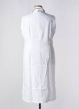 Rochie midi alb MALOKA femeie