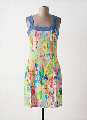 Rochie scurtă albastru PAUL BRIAL femeie