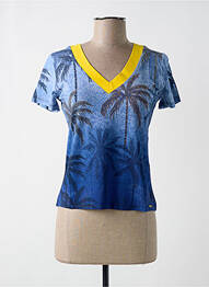 Tricou albastru PAUL BRIAL femme
