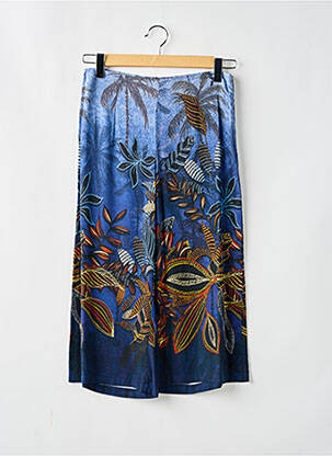 Pantalon larg albastru PAUL BRIAL femeie