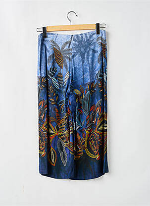 Pantalon larg albastru PAUL BRIAL femeie