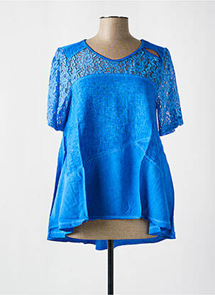 Top albastru MALOKA femeie