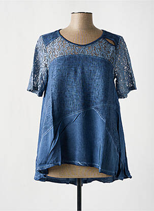 Tricou albastru MALOKA femeie