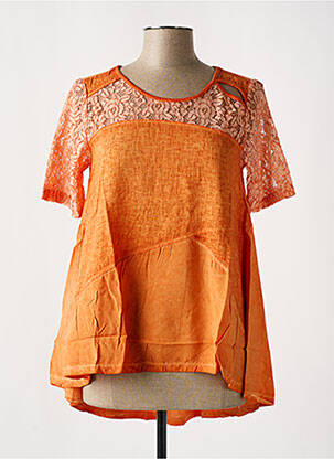 Tricou portocalie MALOKA femeie