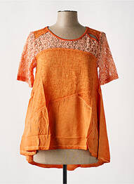 Tricou portocaliu MALOKA femeie
