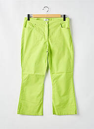 Pantalon drept verde PAUL BRIAL femme