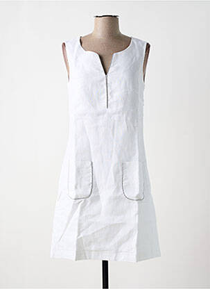 Rochie midi alb MALOKA femeie