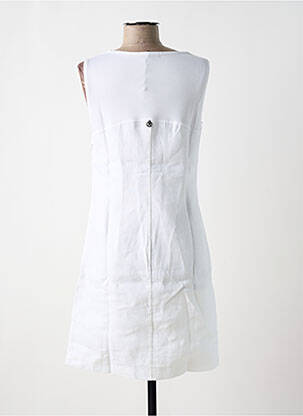 Rochie midi alb MALOKA femeie