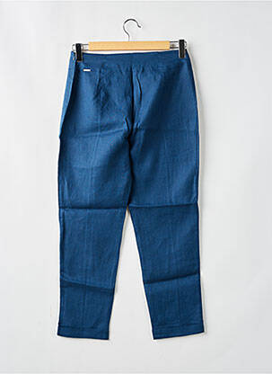Pantalon slim albastru MALOKA femeie