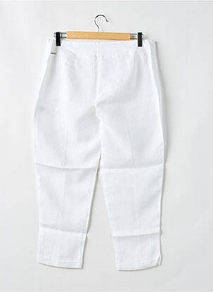 Pantalon 7/8 alb MALOKA femeie