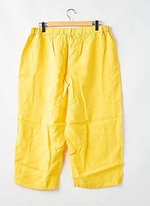 Pantalon drept galben MALOKA femeie