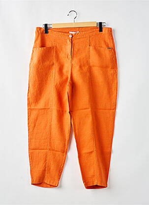 Pantalon 7/8 portocalie MALOKA femeie