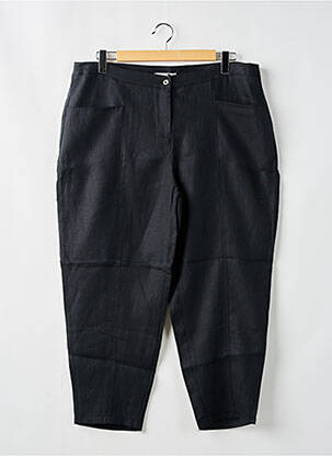 Pantalon trei sferturi negru MALOKA femeie