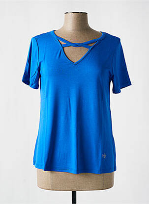 Tricou albastru MALOKA femeie